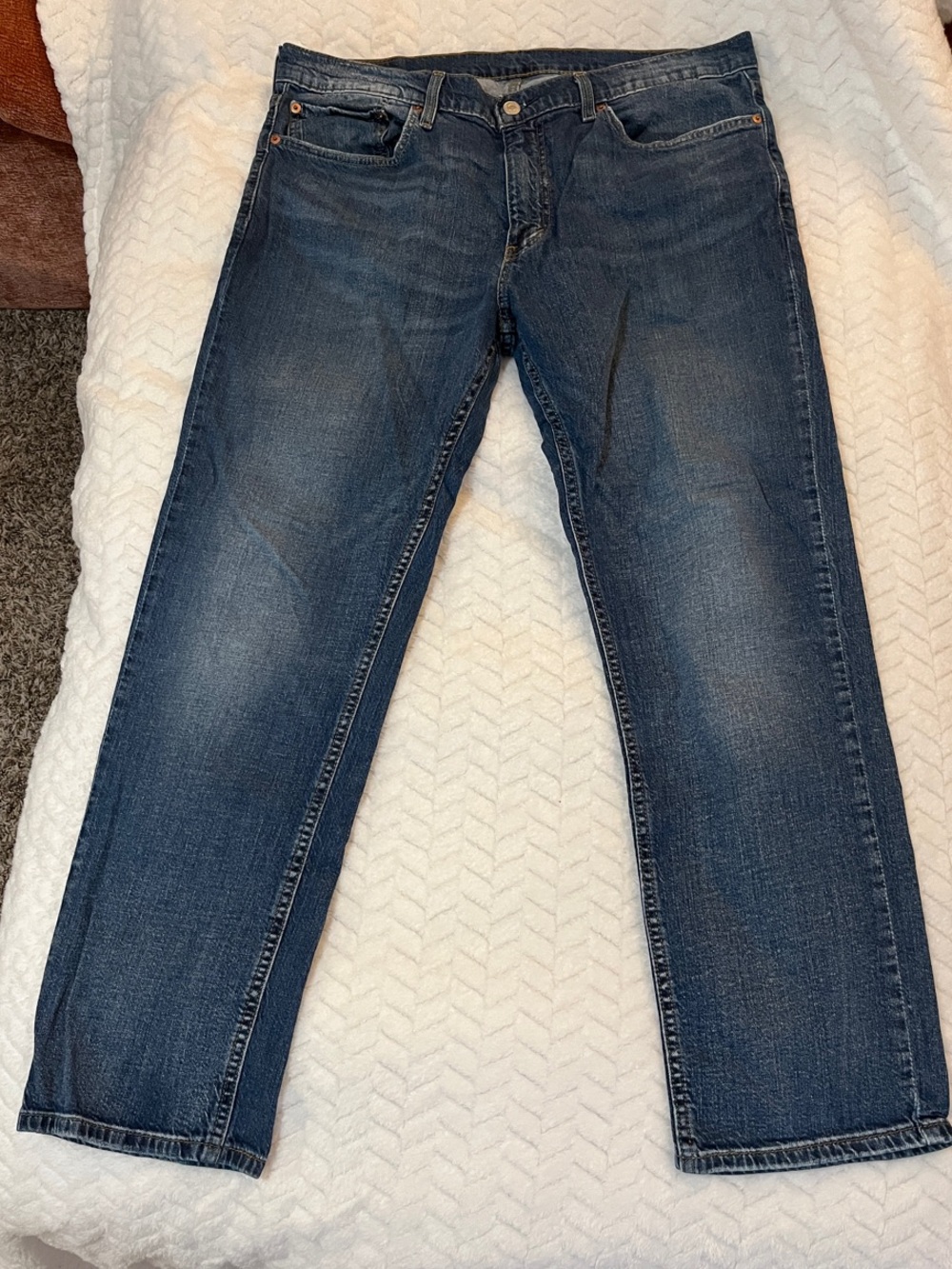 Levi's Men's Straight Jeans - Dark Blue Wash